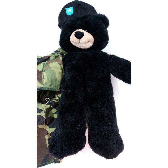 Build A Bear Workshop Dimples Retired Bear in Army - Picture 9 of 9